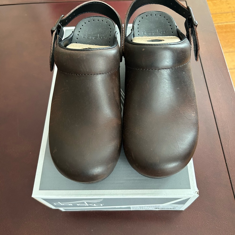 Dansko Kids Dark Brown Slippers